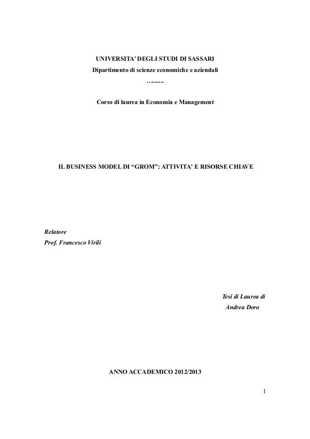 business plan tesina di economia aziendale business plan tesina di economia aziendale